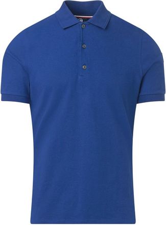 Fusalp Stretch Polo Shirt - Heren - Polos - Blauw - M - Katoen - Tops