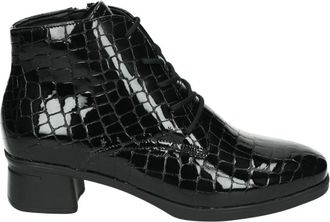 Hartjes Sportieve Mid Damesschoenen Zwart - Dames - Laarzen met Hak - Zwart - 40 EU - Schoenen
