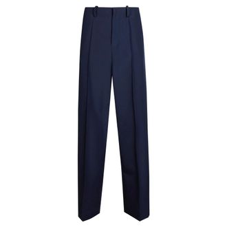 Marni Pantalone - Dames - Wijde Broeken - Zwart - S - Katoen - Broeken