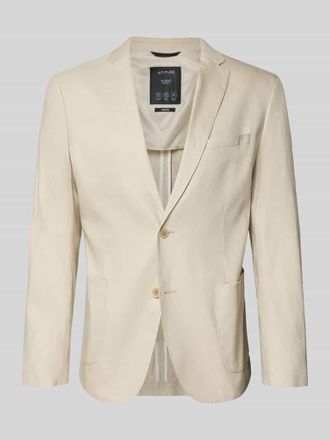 s.Oliver Black Label Regular Fit Anzugsakko aus Leinen-Mix in Beige, Gr&ouml;&szlig;e 102