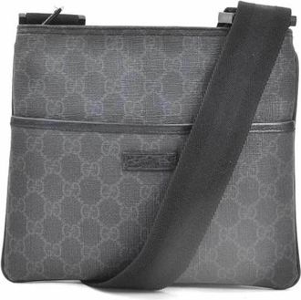 Gucci Pre-owned Cross Body Bag - unisex - Vintage Schoudertas - Zwart - ONE Size - Vintage