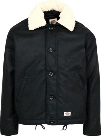 Dickies Waxed Canvas Jacket - Heren - Zomerjassen - Zwart - M - Katoen - Jassen