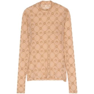 Marine Serre Maglioni Marrone-Donna