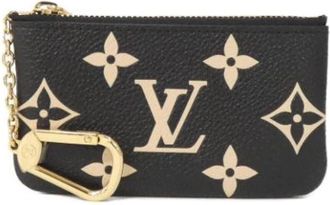 Louis Vuitton Pre-owned Coin Purse - Dames - Vintage Accessoires - Zwart - ONE Size - Leer - Vintage
