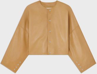 Celine Giacca-cardigan in pelle