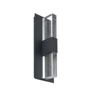 Lucande Lucande L&aacute;mpara De Pared Led Exterior velune En Negro Aluminio