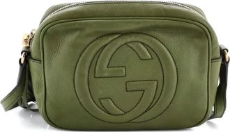 Gucci Borsa a tracolla Soho Disco piccola - Verde