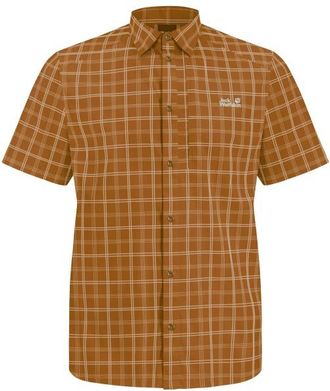 Jack Wolfskin Norbo S/S Shirt Hemd f&uuml;r Herren | braun