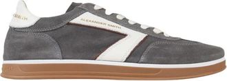 Alexander Smith Thames Sneaker - Heren - Sneakers - Grijs - 42 EU - Leer - Schoenen