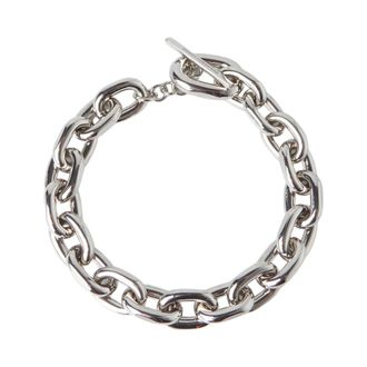 Paco Rabanne Accessoires, Dames, Grijs, ONE Size, XL Link Ketting