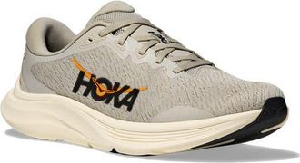 Hoka One One Solimar 2 Training Shoe in Oyster Mushroom /Yellow at Nordstrom, Size 11.5