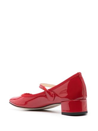 DREAM PAIRS MARY JANE Escarpins à Bride En T Pour Femme, Rouge, 37