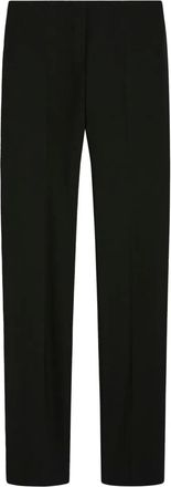 Max Mara Pantaloni Baschi con spacco - Nero