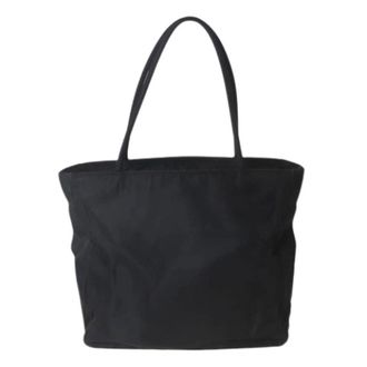 Prada Pre-owned Tote Bags, female, Black, Size: ONE SIZE Pre-owned Vintage Tote Bag