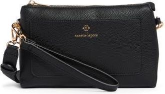 Nanette Lepore Noa Convertible Wallet in Black at Nordstrom Rack