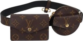 Louis Vuitton Pre-owned Belt Bags, female, Brown, Size: ONE SIZE Pre-owned Monogram Canvas Belt
