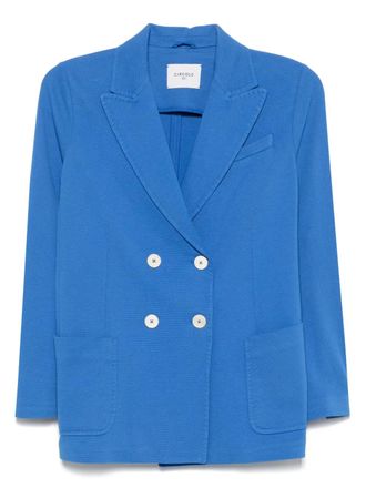Circolo 1901 Piqu&eacute; blazer - Blauw