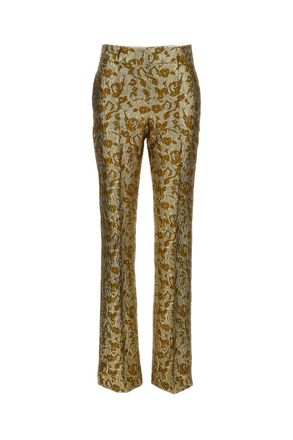 Des_Phemmes Jacquard Tailored Trousers