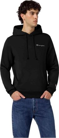 Champion Small Embroidered Logo Hoodie - Heren - Hoodies - Zwart - 2XL - Hoodies & sweatvesten