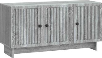 vidaXL Mueble De Tv 99 X 34,5 X 50 Cm Gris Sonoma Madera De Ingenier&iacute;a Vidaxl
