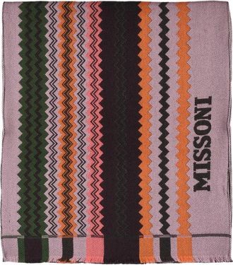 Missoni Brown Wool Scarf