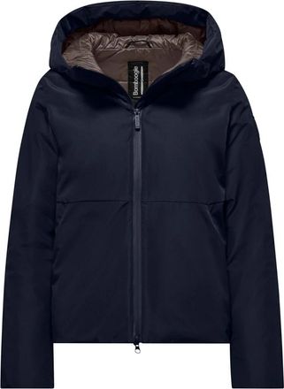 Bomboogie Iridescent Lining Gewatteerde Jas - Dames - Winterjassen - Blauw - S - Polyester - Jassen