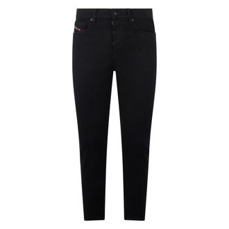 Diesel Slim-fit Jeans, male, Black, Size: W27 Slim Fit Jeans