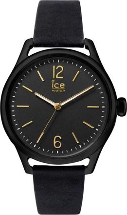 Ice Watch Ice Time Small Watch - Heren - Horloges - Zwart - ONE Size - Leer - Accessoires