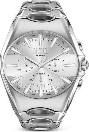 Diesel D-curve 44mm watch - men - Steel - One Size - Silver