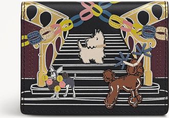 Radley London Black Small Card Holder Party Pals SS26 Radley London