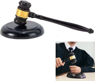 OEM Martillo De 2 Piezas, Martillo De Juez De Madera, Martillo Legal, Martillo De Madera Hecho A Mano Y Martillo Redondo, Subastas