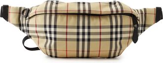 Burberry Beige Canvas Sling Bag (Pre-Owned)