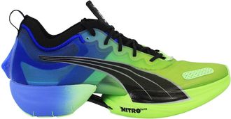 Puma Fast-R Nitro Elite Mens Green Running Shoes - Size UK 10.5