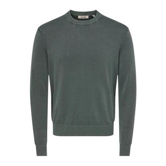 Only & Sons Round-neck Truien - Heren - Ronde hals truien - Groen - XL - Truien & Vesten