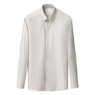 Eton Heren, Overhemden, Beige, Maat: 4XL