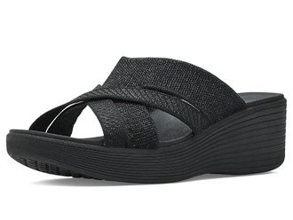 Skechers Parallel Lite - Perfect Tones Womens Wedge Shoes Black/Black : 7.5 B - Medium, Synthetic