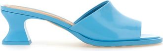 Bottega Veneta Blue Slip On Heels