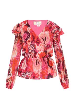 Izia Blouse Dames Roze Veelkleurig