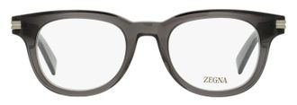 Ermenegildo Zegna EZ5279 Thick Oval Acetate Eyeglasses - Gray