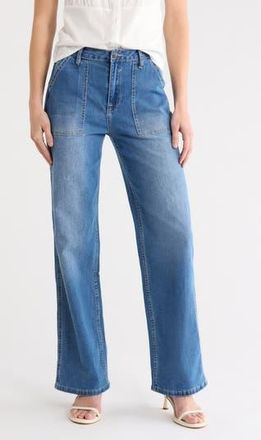 Vigoss Low Slung Carpenter Jeans in Med Wash at Nordstrom Rack, Size 28