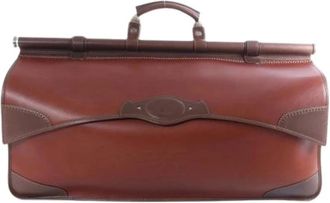 Loewe Pre-owned Vintage Reistas - Heren - Vintage Weekendtas - Bruin - ONE Size - Leer - Vintage