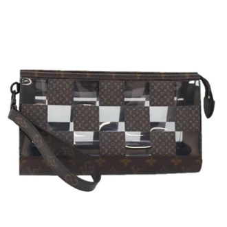 Louis Vuitton Pre-owned Canvas pouches - Dames - Pre-owned - Bruin - Maat: ONE Size