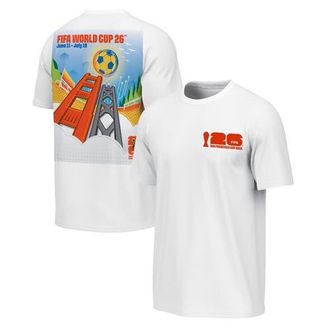Outerstuff Mens Outerstuff White 2026 FIFA World Cup San Francisco Host City Poster Graphic T-Shirt at Nordstrom, Size Medium