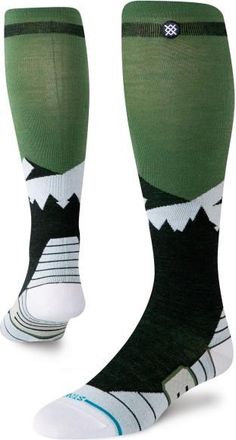 Stance Divide UL Wool Snow Skisocken - Unisex | oliv