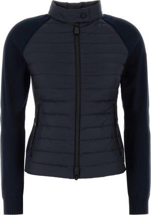 Moncler Navy Blue Knit Cardigan