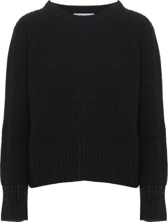 KANGRA Jersey de punto con cuello redondo - Knitwear - Mujer - Negro - S