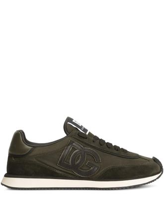 Dolce & Gabbana Sneakers con applicazione logo - Verde