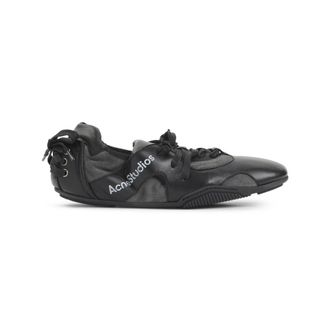 Acne Studios Sneakers, male, Black, Size: 10 US Bd0350 Lace-Up Sneakers