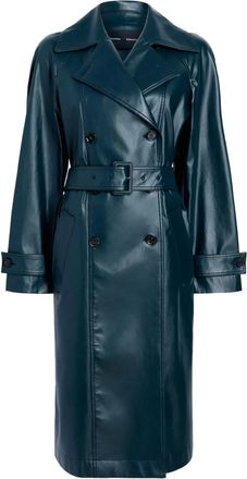Proenza Schouler Cappotto Benedetta con cintura - Verde