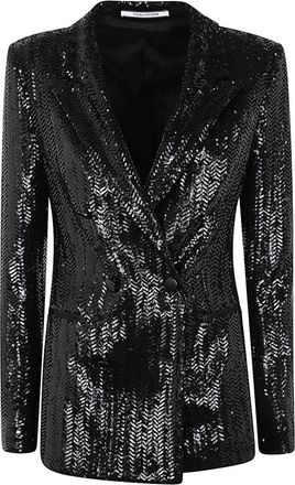 Tagliatore Jassen, Dames, Zwart, S, Leer, J-Parigi Jas